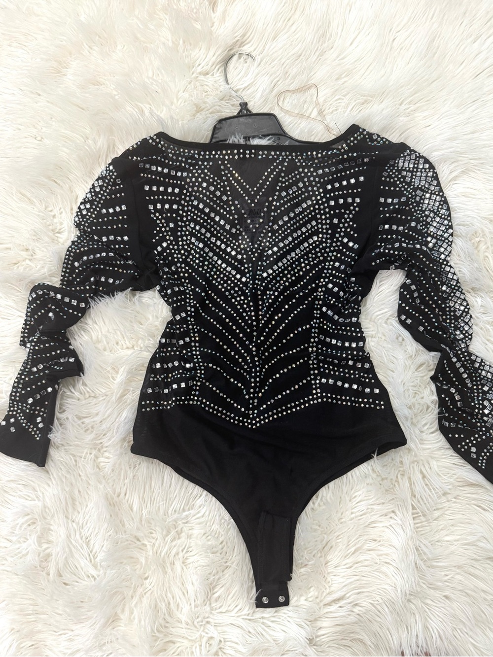 Black Rhinestone Top - Picture 5 of 5